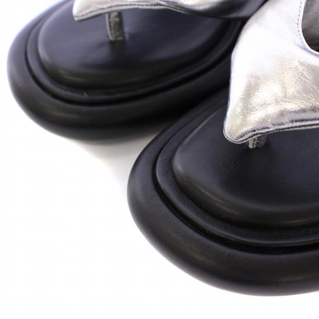 中古】アンスリード プランプトングサンダル チャンキーヒール 厚底