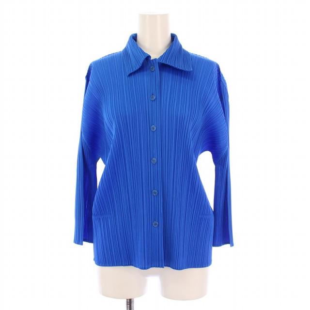 プリーツプリーズ 長袖メッシュカーディガン サイズ3 PLEATS PLEASE