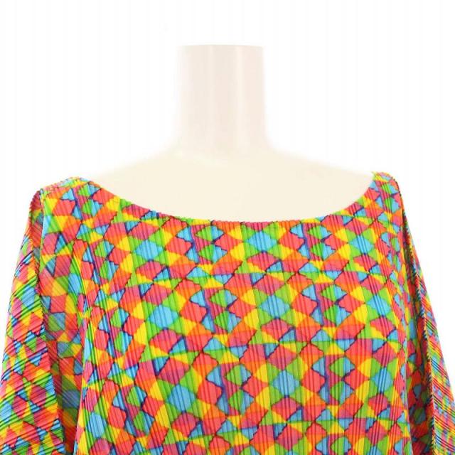 中古】プリーツプリーズ イッセイミヤケ ブラウス カットソー ドルマン