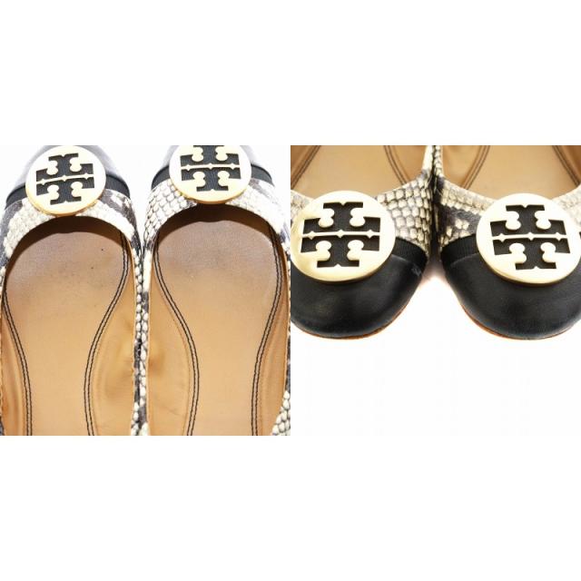 中古】トリーバーチ TORY BURCH フラットシューズ ラウンドトゥ