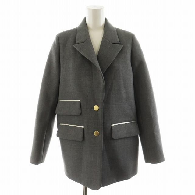 yori ヨリ shirocon チャンキーテーラージャケット(チェック) 36