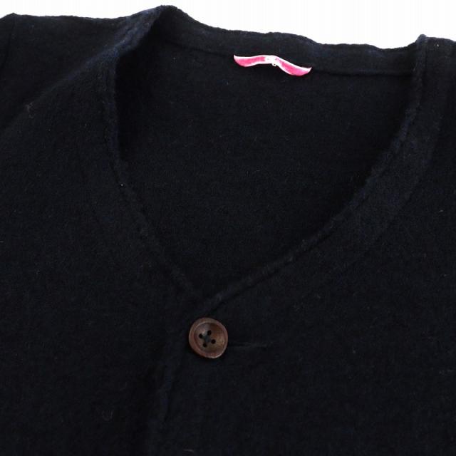美品フォーティーファイブアールピーエム カーディガンウール ネイビー