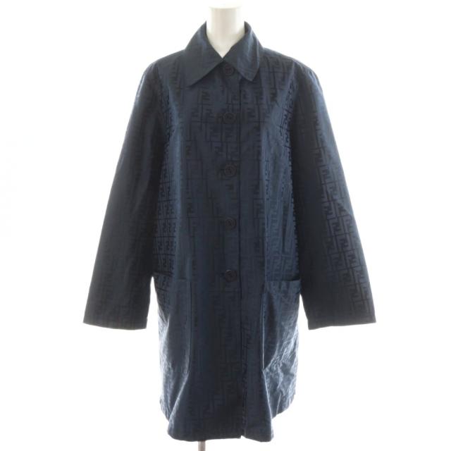 フェンディ FENDI ズッカ総柄 シルク混　ベルベット　ロングコート 42 楽天市場】フェンディ FENDI メンズ アウター ジャケット コート ロゴ