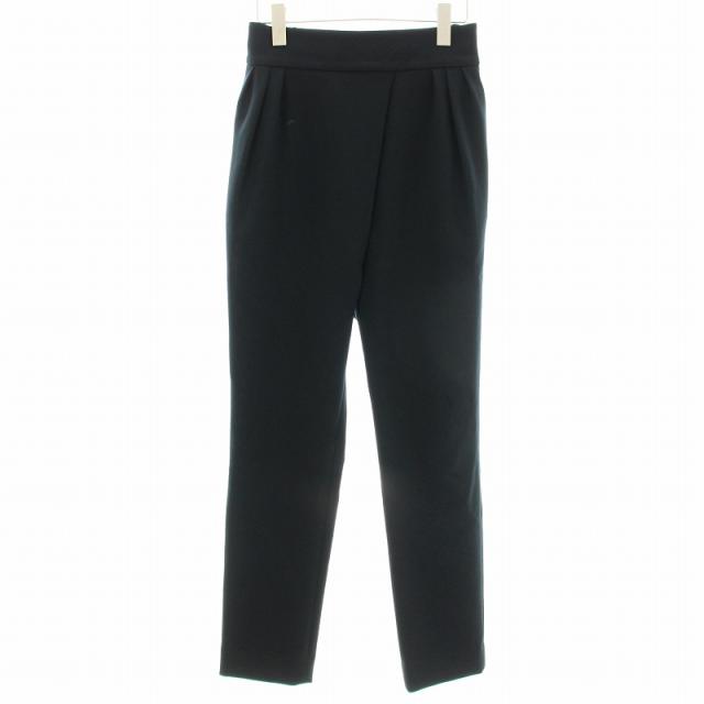 中古】ヨーコチャン YOKO CHAN ハイウエストラップパンツ テーパード  