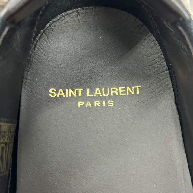 中古】サンローラン パリ SAINT LAURENT PARIS スリッポン ローカット