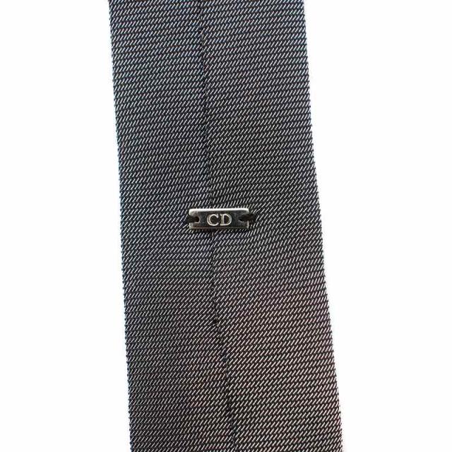 Dior Homme ディオールオム シルク ナロータイ シルバー ネクタイ DIOR HOMME - Dior Homme ディオールオム ネクタイ シルバー