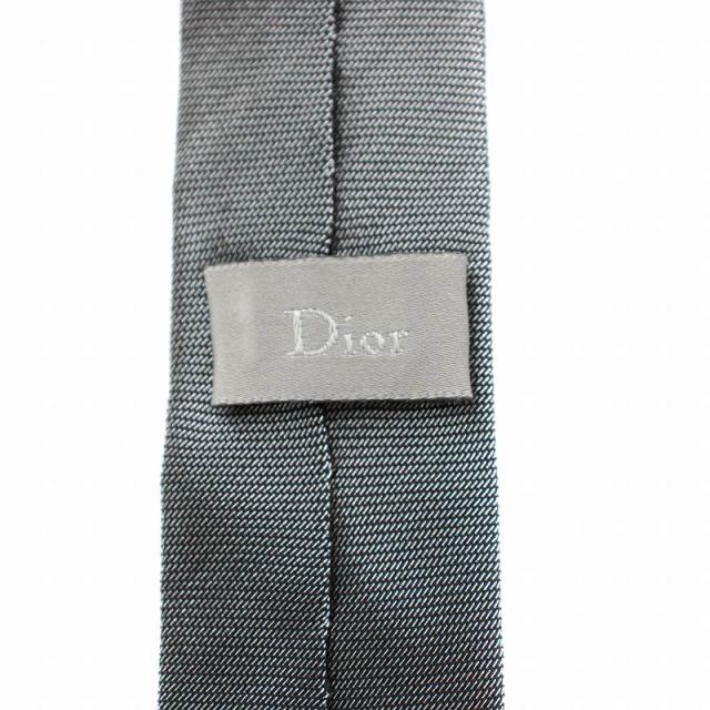 中古】ディオールオム Dior HOMME ネクタイ ナロータイ 絹