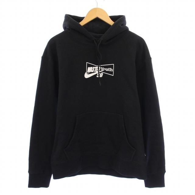 中古】ナイキ エスビー NIKE SB WASTED YOUTH プルオーバーパーカー