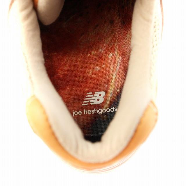 【中古】ニューバランス Joe Freshgoods 992 ローズスモーク/ミスティローズ スニーカー US8.5 26.5cm U992JG1