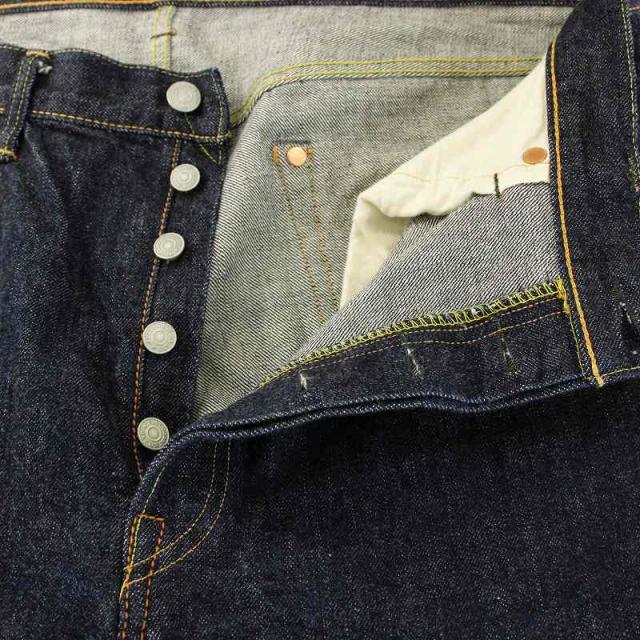 中古】フルカウント 1110 デニムパンツ ジーンズ テーパード ボタン  