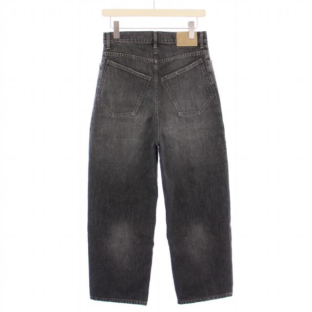 ok.soon オクスン デニム パンツ original wide denim black | ok.soon