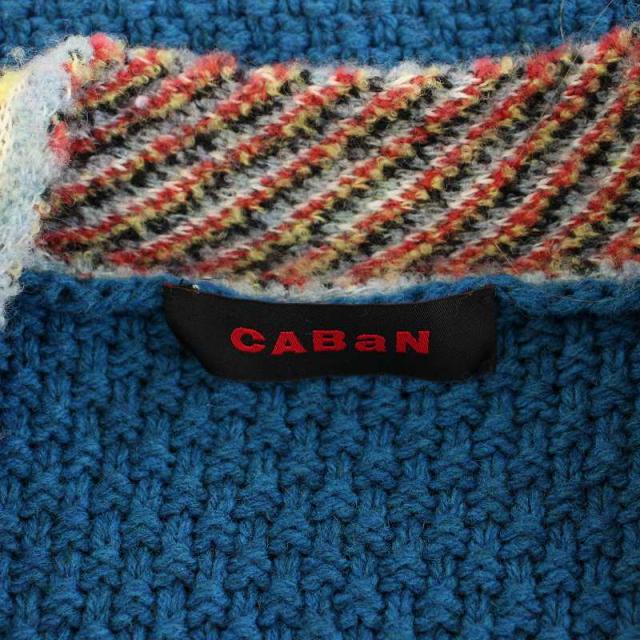 中古】キャバン CABaN 23AW ウールハンドケーブルVネックプルオーバー  