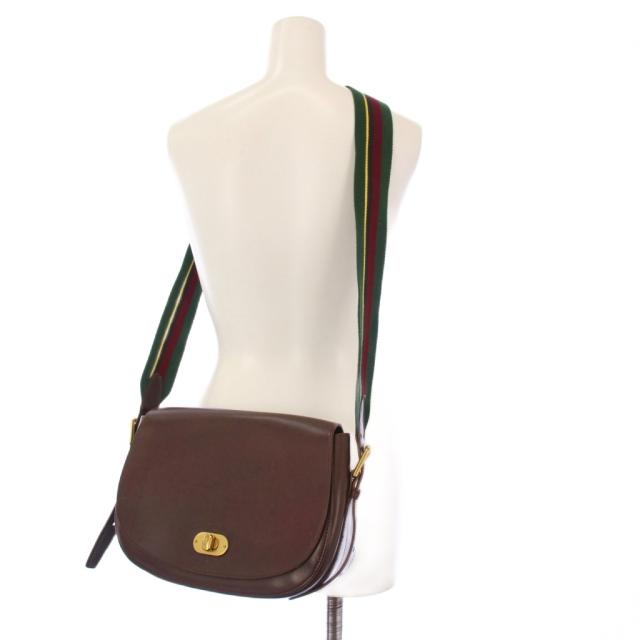 【中古】ポロ ラルフローレン POLO RALPH LAUREN ショルダーバッグ クロスボディバッグ レザー ブラウン レディース 中古】ポロ ラルフローレン POLO RALPH LAUREN ショルダーバッグ