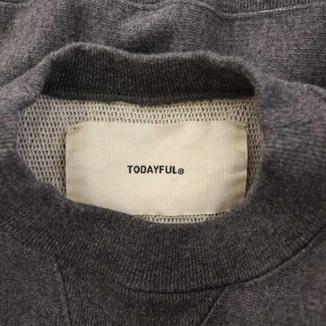 中古】トゥデイフル クロップドスウェットプルオーバー トレーナー