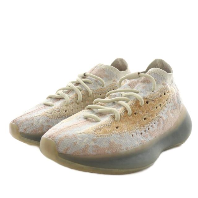 【中古】アディダス adidas イージーブースト ペッパー スニーカー シューズ US7.5 25.5cm グレー FZ1269