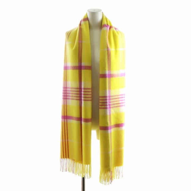 中古】ジョンストンズオブエルガン RONHERMAN別注 大判ストール  