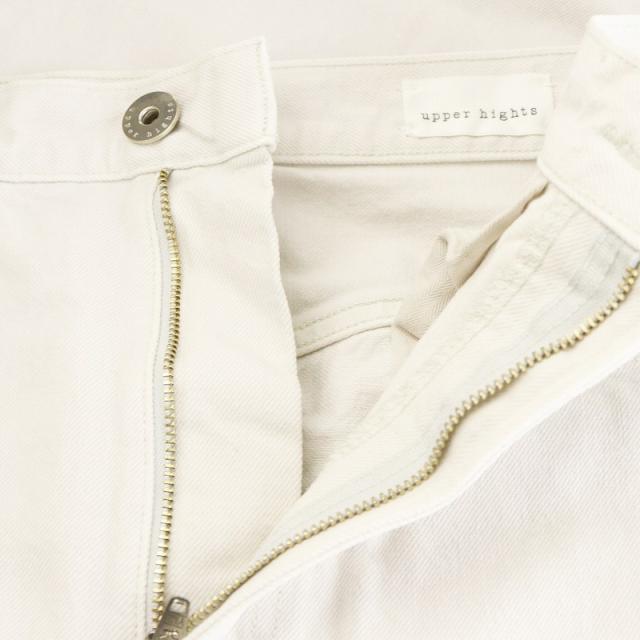 【中古】アッパーハイツ THE NIECE BONE デニムパンツ ジーンズ ジーパン Gパン 23 白 ホワイト 18E201502BNE 中古】アッパーハイツ THE NIECE BONE デニムパンツ ジーンズ ジーパン