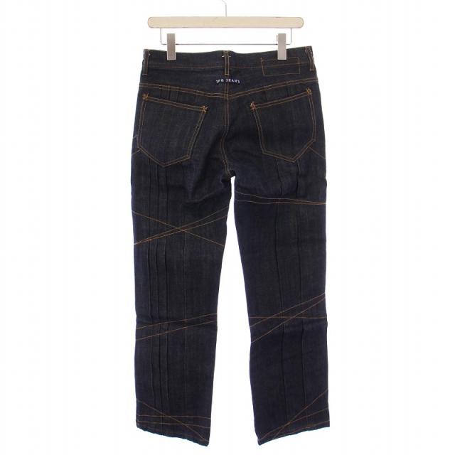 【中古】ジャンポールゴルチエ Jean Paul GAULTIER 90’s デニムパンツ ジーンズ ストレート 刺繍 48 インディゴ 中古】ジャンポールゴルチエ Jean Paul GAULTIER 90's デニムパンツ