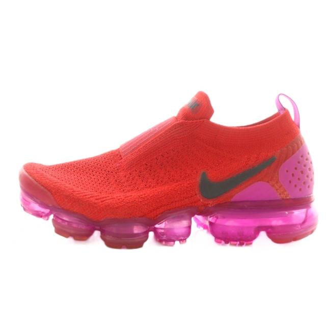 【中古】ナイキ NIKE エア ヴェイパーマックス モック Air Vapormax Moc 2 スニーカー シューズ 24.5cm 赤 AJ6599-600