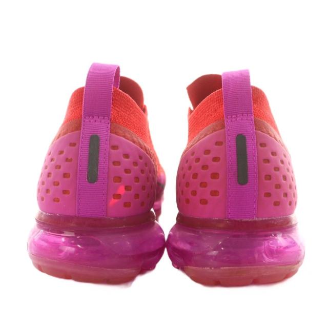 【中古】ナイキ NIKE エア ヴェイパーマックス モック Air Vapormax Moc 2 スニーカー シューズ 24.5cm 赤 AJ6599-600