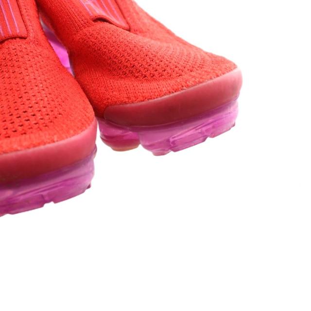【中古】ナイキ NIKE エア ヴェイパーマックス モック Air Vapormax Moc 2 スニーカー シューズ 24.5cm 赤 AJ6599-600