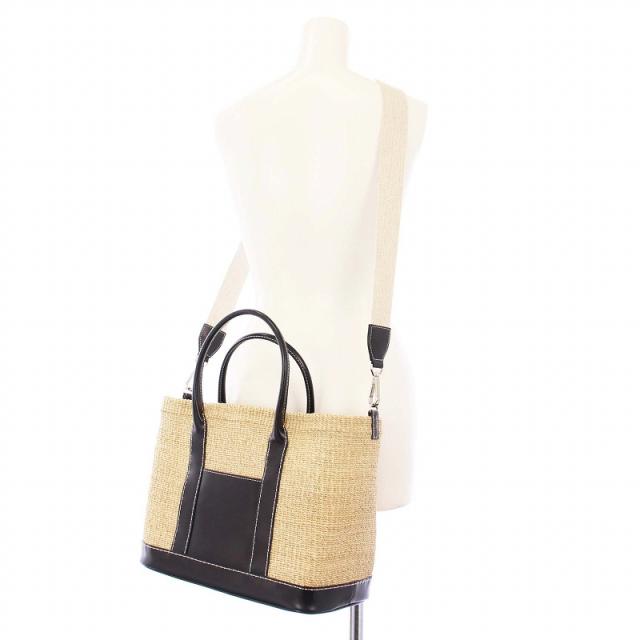 【中古】デイジーリンフォクシー DL Basket バスケット かごバッグ ハンドバッグ トートバッグ ショルダーバッグ 2WAY_3