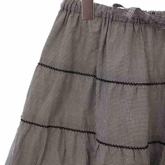 中古】ピンクハウス フレアスカート ギャザー イージー ミモレ ロング  