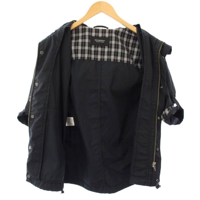 BURBERRY BLACK LABEL マウンテンパーカー M 黒 BURBERRY BLACK LABEL