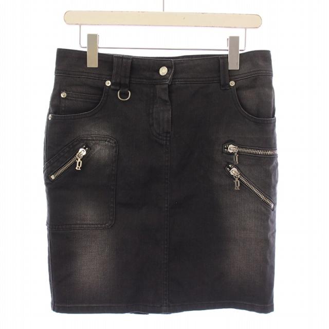 PRADA プラダ スカート 黒 42 PRADA 黒 タイトスカート インナー付き42