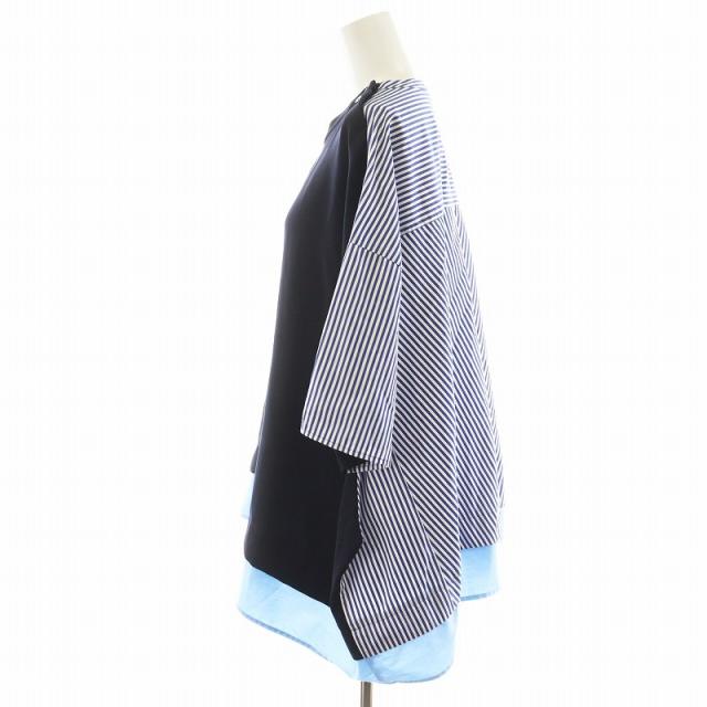 中古】エンフォルド ENFOLD 24AW SHIRT COMBI PULLOVER シャツ