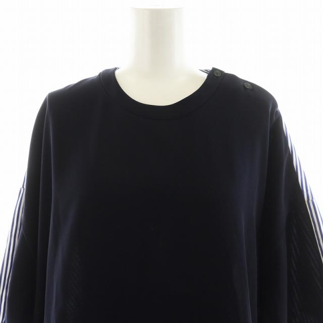 中古】エンフォルド ENFOLD 24AW SHIRT COMBI PULLOVER シャツ