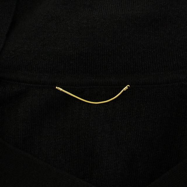 中古】アパルトモン ドゥーズィエムクラス 襟付きリネンニットプル