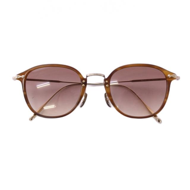 【中古】オリバー OLIVER KENNER サングラス べっ甲柄 50□23 145 ブラウン ゴールドカラー /KH メンズ レディース