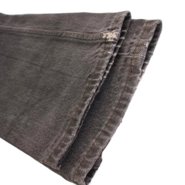 【中古】リーバイス Levi's 1988年 USA製 先染め デニムパンツ ジーンズ ストレート W27 L34 グレー 501-0658_4