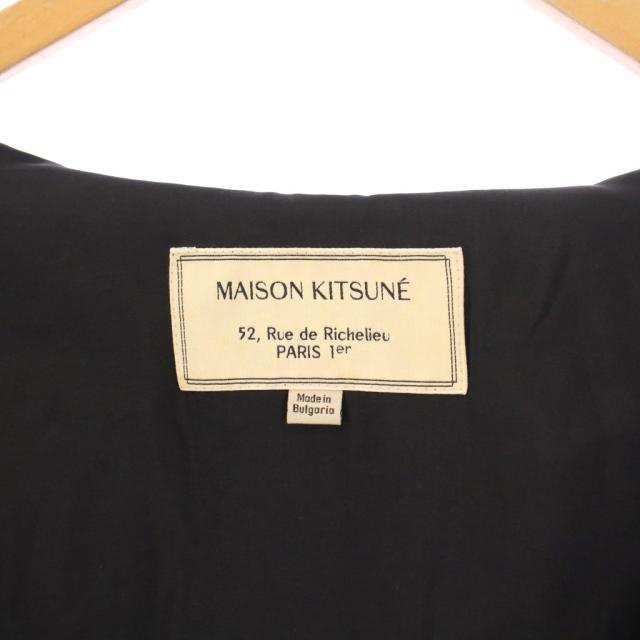 中古】メゾンキツネ サテンボンバージャケット ブルゾン ナロン