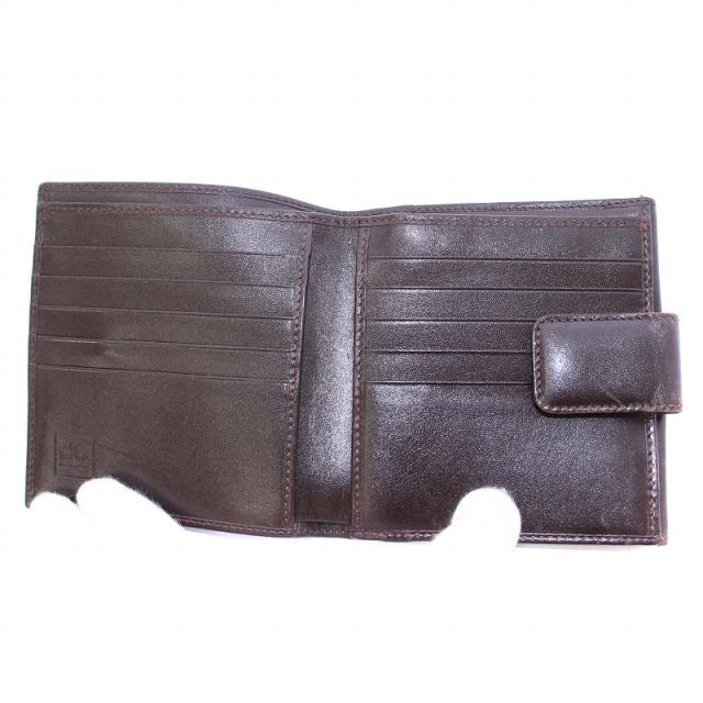 中古】フェンディ FENDI 二つ折り財布 コンパクトウォレット ズッカ柄