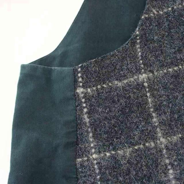 ラルディーニ　テーラードジャケット　ブートニエール　ウール　ストライプ　ブラック