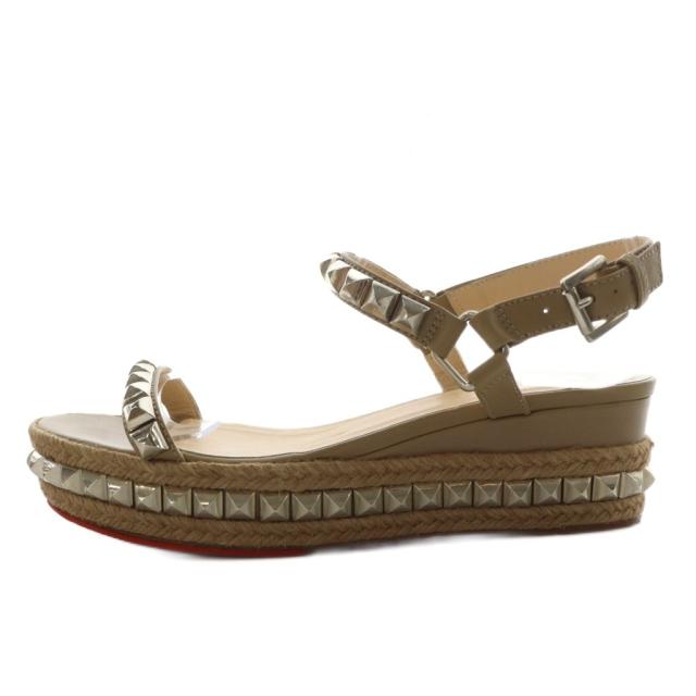 クリスチャンルブタン / カタクロウ / サンダル 極美品 Christian