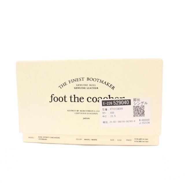 中古】フットザコーチャー NON-SPORTY SNEAKERS GERMAN ローカット