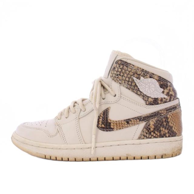 【中古】NIKE Women's Air Jordan 1 Retro High エアジョーダン1 レトロ ハイ スニーカー US7.5 AH7389-004