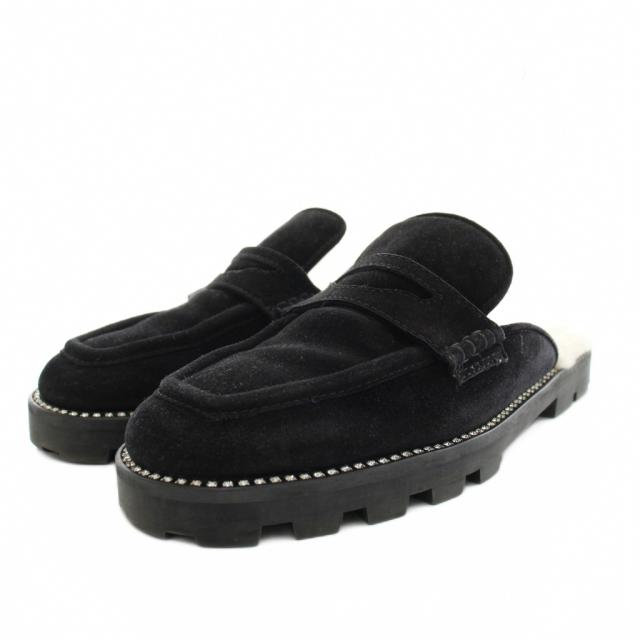 【新品・未使用】JIMMY CHOO ミュール 36.5 Jimmy Choo Bing 65 Mule Black Patent Leather