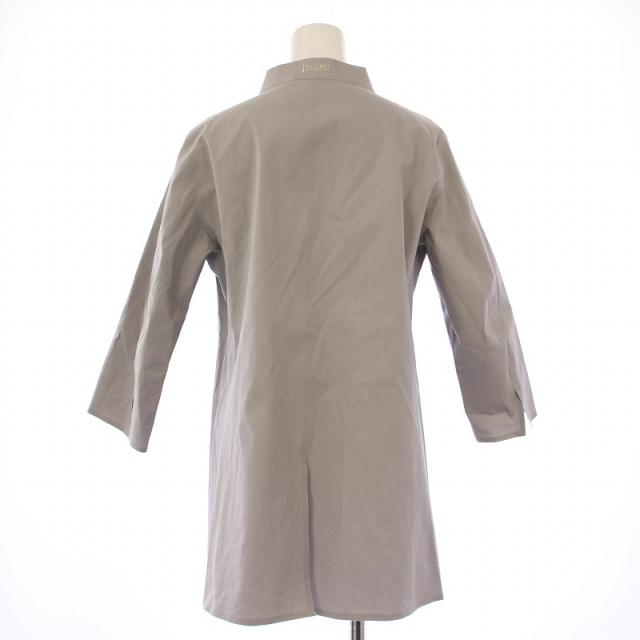 中古】ヘルノ HERNO スタンドカラーリバーシブルロングコート アウター