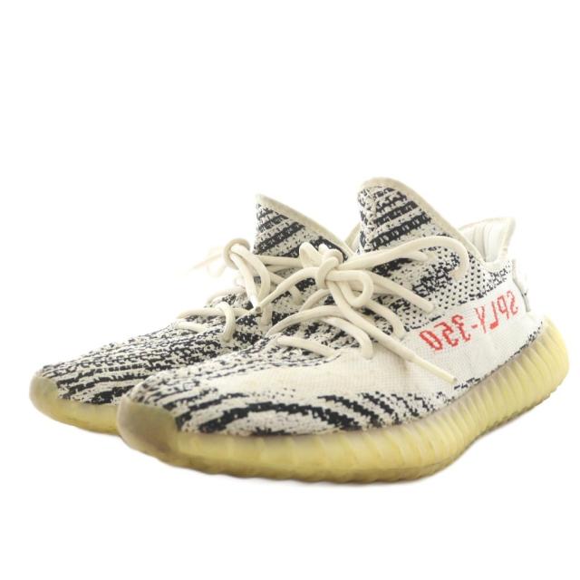 【中古】アディダスオリジナルス adidas originals イージー ブースト スニーカー シューズ US9 27.0cm 白 CP9654