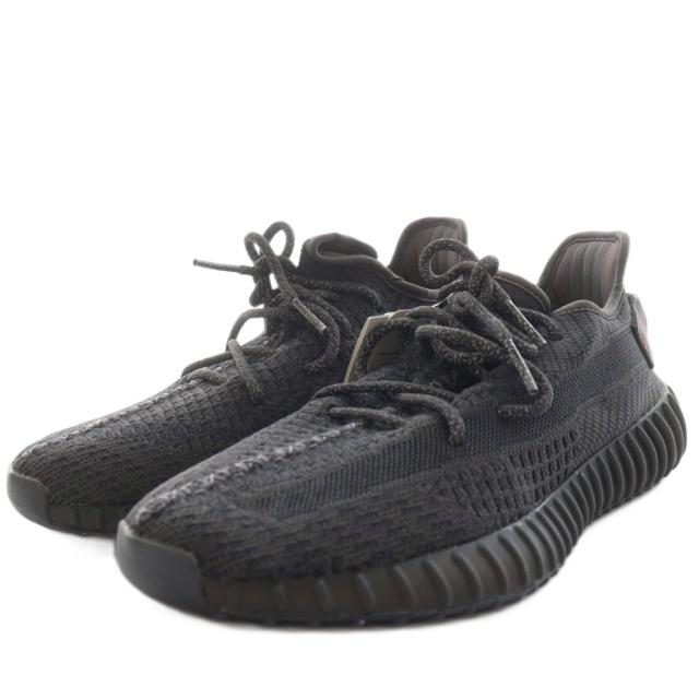 【中古】未使用品 アディダスオリジナルス イージー ブースト ノンリフレクティブ スニーカー US9 27.0cm 黒 FU9006