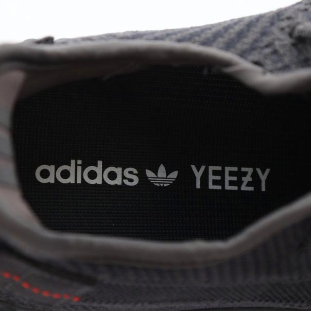 【中古】未使用品 アディダスオリジナルス イージー ブースト ノンリフレクティブ スニーカー US9 27.0cm 黒 FU9006