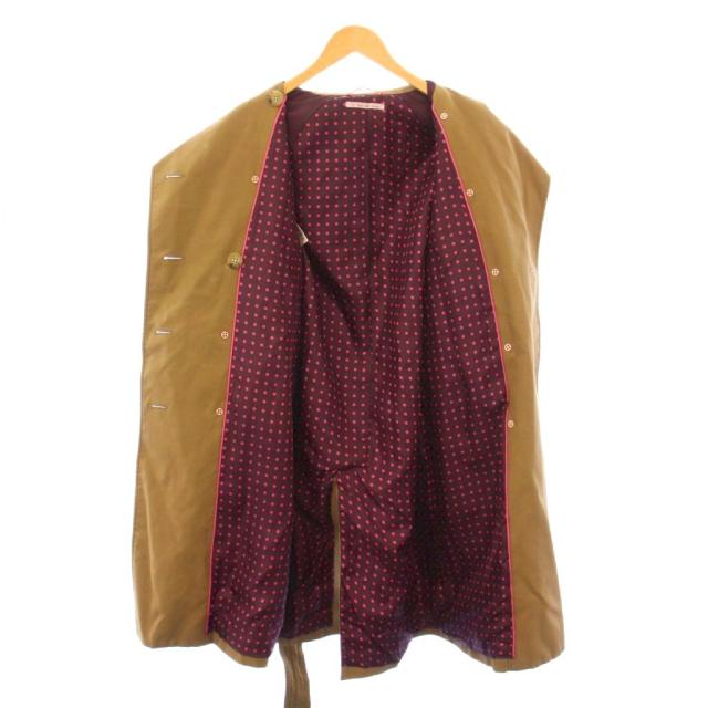 ポールスミス　トレンチコート　ダブル　ロング　ベルト　大きいサイズ　42 茶色 ポールスミス トレンチコート ダブル ロング ベルト 大きいサイズ 42