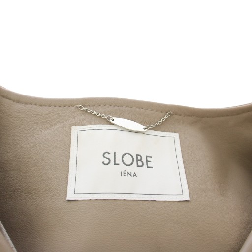 中古】スローブ イエナ SLOBE IENA ライダースジャケット ラムレザー