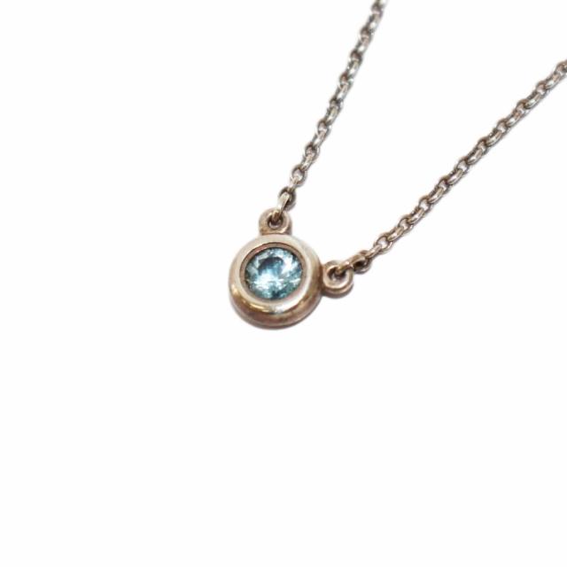 ✨美品✨ティファニー バイザヤード アクアマリン ネックレス 極美品