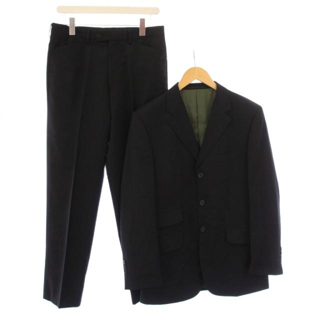 特価　黒　テーラードジャケット　Paul Smith ベロア 古着 Paul Smith ポールスミス 日本製 テーラードジャケット L 黒