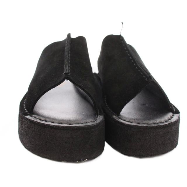 【中古】クラークス clarks Wedge Slide ウェッジスライド サンダル ウェッジソール UK3 黒 26176557 レディース 中古】クラークス clarks Wedge Slide ウェッジスライド サンダル